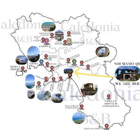 Caledonia Bed & Breakfast Mercato San Severino